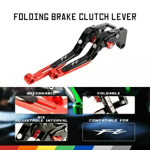 CNC ܂肽݃u[LNb`o[Lbg }n FZ6 FAZER 04-10 FZ6R 09-15 ɓK CNC Folding Brake Clutch Levers Kit Fit YAMAHA FZ6 FAZER 04-10 FZ6R 09-15