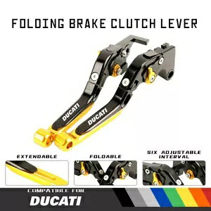 A~u[LNb`o[܂肽݃LbghDJeBpjK[ V4 V2 Xg[gt@C^[ V4s Alu Brake Clutch Levers Folding Kit For DUCATI Panigale V4 V2 Streetfighter V4s