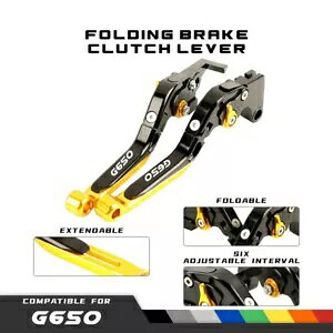 CNC ܂肽݃u[L Nb` o[ Lbg BMW G650GS 08-16 G650 Sertao 10-15 ɓK CNC Folding Brake Clutch Levers Kit Fit BMW G650GS 08-16 G650 Sertao 10-15
