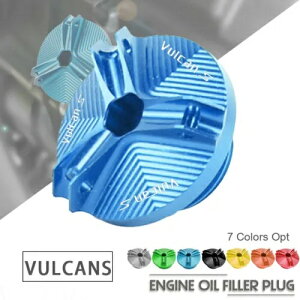 GWICvOTvJbvtB[LbvlW{gJTLoJ S 17-19 Engine Oil Plug Sump Cup Filler Cap Screws Bolts for KAWASAKI VULCAN S 17-19