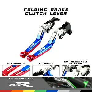 \Ȋg CNC ܂肽݃u[LNb`o[tBbgXYL GSXR750 GSX600 06-18 Adjustable Extend CNC Folding Brake Clutch Lever Fit SUZUKI GSXR750 GSX600 06-18