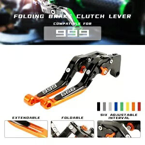 g\ȃ[^[A~u[LNb`o[܂肽݃LbghDJeB 999 S/R 03-06 Extendable Motor Alu Brake Clutch Levers Folding Kit For DUCATI 999 S/R 03-06
