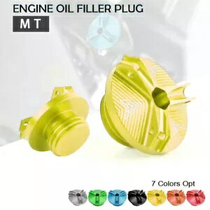 GWICvOTvJbvtB[LbvlW{g}n MT07 MT10 FZ07 FZ10 Engine Oil Plug Sump Cup Filler Cap Screws Bolts for YAMAHA MT07 MT10 FZ07 FZ10