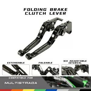 I[goC CNC ܂肽݃u[LNb`o[LbgtBbghDJeB 950 eBXg[_ 17-18 Motorcycle CNC Folding Brake Clutch Levers Kit Fit DUCATI 950 MULTISTRADA 17-18