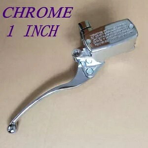 1�C���` �t�����g�u���[�L�}�X�^�[�V�����_�[ �N���[�� �z���_ VTX1300 2003-09 VTX1800 2002-08�p 1" Front Brake Master Cylinder Chrome for Honda VTX1300 2003-09 VTX1800 2002-08