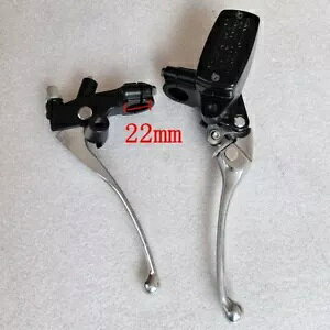 7/8�C���` �u���[�L�}�X�^�[�V�����_�[ �N���b�`���o�[ �z���_ NTV600 NTV650 1988-1997 NT400�p 7/8" Brake Master Cylinder Clutch Lever for Honda NTV600 NTV650 1988-1997 NT400