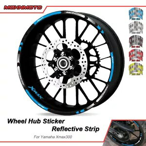 2017 }n X-MAX XMAX 300 I[goCANZT[zC[fJ[XebJ[ For 2017 Yamaha X-MAX XMAX 300 Motorcycles Accessories Rim Wheel Decal Sticker