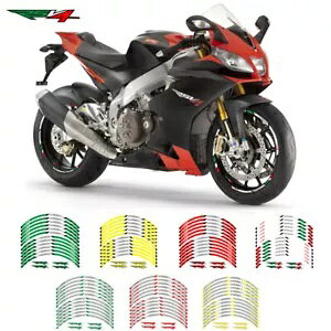 AvA RSV4 SNXeIo[XebJ[˃fJ[pbh For Aprilia RSV4 all years Stereo Rubber Rim Stickers Reflective Decals Rim Pad