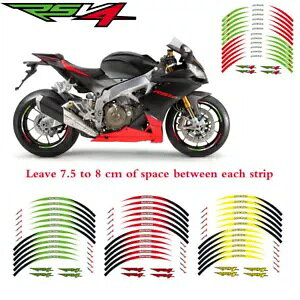 AvA RSV4 #3 X^CfJ[I[goCzC[y[XgN[zC[XebJ[ For Aprilia RSV4 #3 Style Rim Decal Motorcycle wheel paster Cool wheel stickers