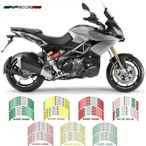 AvA CAPONORD ׂĂ̔NI[goCzC[XebJ[fJ[y[Xg For Aprilia CAPONORD All Years Motorcycle Wheel Sticker Rim Decal Paster
