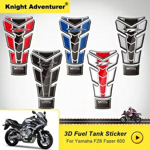 2004-2009 ヤマハ FZ6 Fazer 600 Motos 燃料タンクパッドデカールステッカープロテクター For 2004-2009 Yamaha FZ6 Fazer 600 Motos Fuel Tank Pad Decal Sticker Protector