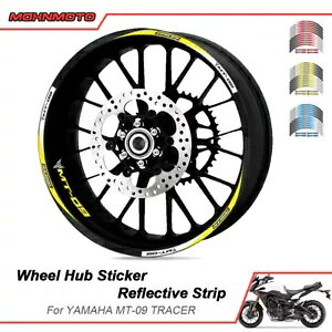}n MT-09 MT09 g[T[ 9 I[goCANZT[zC[fJ[XebJ[ For Yamaha MT-09 MT09 Tracer 9 Motorcycles Accessories Rim Wheel Decal Sticker
