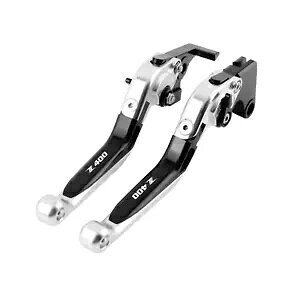 2019-2023 Kawasaki Z400 ER400 ܂肽݊g\ȃnhu[LNb`o[ SI For 2019-2023 Kawasaki Z400 ER400 Folding Extendable Hand Brake Clutch Lever SI