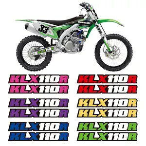 Kawasaki KLX110R I[goCXCOA[fJ[XebJ[OtBbNLbg 2  For Kawasaki KLX110R Motorcycle Swing Arm Decal Sticker Graphics Kit 2pcs