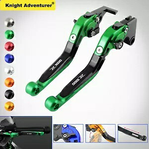 I[goC܂肽݊g\ȃNb`u[Lo[ 2017-2022 JTL Z1000 Motorcycle Folding Extendable Clutch Brake Lever For 2017-2022 Kawasaki Z1000