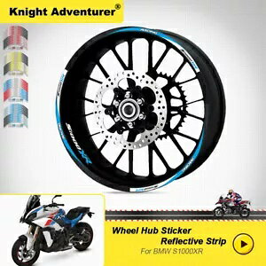 I[goC 17 C`zC[h˃fJ[XebJ[ BMW S1000XR Motorcycle 17 inch Rim Wheel Waterproof Reflective Decal Sticker For BMW S1000XR
