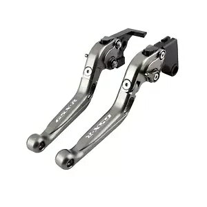 1996-2003 XYL GSX-R GSXR 600 ܂肽݊g\ȃnhu[LNb`o[ e For 1996-2003 Suzuki GSX-R GSXR 600 Folding Extendable Hand Brake Clutch Lever e