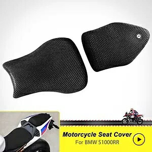 ~߃bVnʋCV[gJo[NbV 2017 BMW S1000RR Anti-Slip Mesh Fabric Breathable Seat Cover Cushion For 2017 BMW S1000RR