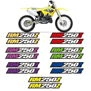 �X�Y�L RM250Z �I�[�g�o�C�X�C���O�A�[���{�f�B�f�J�[���X�e�b�J�[�O���t�B�b�N�L�b�g 2 �� For Suzuki RM250Z Motorcycle Swing Arm Body Decal Sticker Graphic Kit 2pcs �y���s�A���i�z