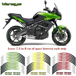 JTL VERSYS # X^C 3 I[goCveN^[I[goCzC[XebJ[ # For Kawasaki VERSYS #style 3 motorcycle rim protector motorcycle wheel sticker #