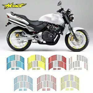 z_ z[lbg #X^C 2 I[goC zC[y[Xg XgCv XebJ[ -JP For Honda Hornet #style 2 Motorcycle wheel paster Stripes Sticker -AU