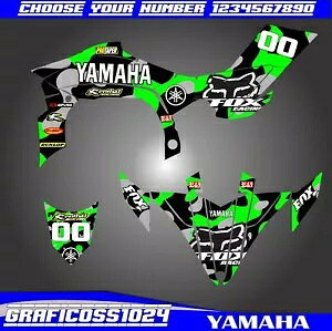 }n YFZ 450R OtBbNXLbg 2009 2010 2011 2012 2013 fJ[XebJ[ atv ɓK Fits Yamaha YFZ 450R Graphics kit 2009 2010 2011 2012 2013 Decals stickers atv