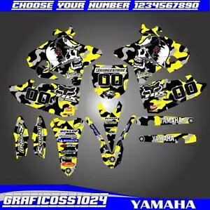 2015-2020 ���}�n YZ 125 250 �O���t�B�b�N�X�L�b�g�f�J�[���f�R YZ125 YZ250 2019 2018 2017 2015-2020 YAMAHA YZ 125 250 GRAPHICS KIT DECALS DECO YZ125 YZ250 2019 2018 2017 �y���s�A���i�z