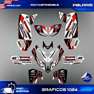 |X vf^[ 500 OtBbNX t fJ[ XebJ[ Lbg ATV Polaris Predator 500 graphics full decals stickers kit atv