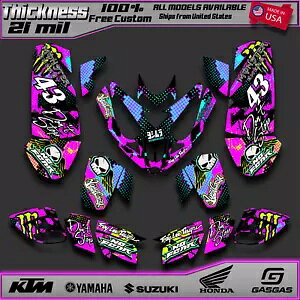 |X vf^[ 500 OtBbNX t fJ[ XebJ[ Lbg ATV 21 ~ Polaris Predator 500 graphics full decals stickers kit atv 21 mil