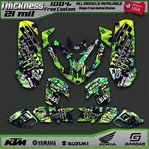 |X vf^[ 500 OtBbNX t fJ[ XebJ[ Lbg ATV 21 ~ Polaris Predator 500 graphics full decals stickers kit atv 21 mil