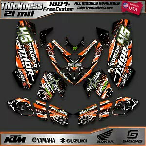 |X vf^[ 500 OtBbNX t fJ[ XebJ[ Lbg ATV Polaris Predator 500 graphics full decals stickers kit atv