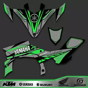 }n YFZ450R LbǧvZƃyKeBiX 2009 - 2013 Yamaha YFZ450R Kit de calcas gr?ficas y pegatinas 2009 - 2013