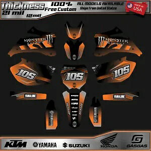 Yamaha YZ 250F/450F 2006-2009 ^[RCY & ubN bhu OtBbNX Lbg fJ[ Yamaha YZ 250F/450F 2006-2009 Turquoise & Black Red Bull Graphics Kit decals