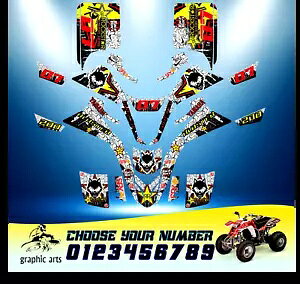 }n Yfs200 uX^[ 1988-2006 ATV LbgZbg}ntOtBbNXebJ[ Yamaha Yfs200 Blaster 1988-2006 Atv Kit Set For Yamaha Full Graphics Stickers