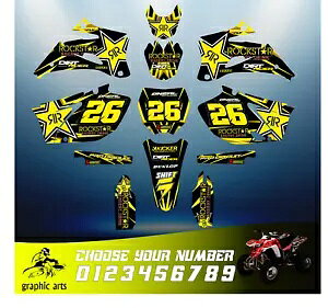 2006-2009 }n YZ 250F 450F OtBbNXLbgfJ[ 250 450 F fR YZ250F YZ450F 2006-2009 YAMAHA YZ 250F 450F GRAPHICS KIT DECALS 250 450 F DECO YZ250F YZ450F