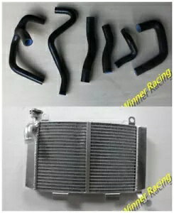 A~WG[^[ & VRz[XXYL RGV 250 VJ22 1991-1996 ubN Aluminum Radiator & Silicone Hoses For SUZUKI RGV 250 VJ22 1991-1996 Black