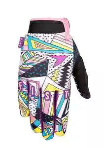 tBXg gNX MX MTB BMX O[u WOUO FS00151L TCY L Fist Motocross MX MTB BMX Gloves Zig Zag FS00151L Size Large