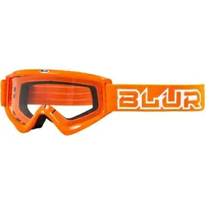 Blur Optics B-Zero IW (NAYt) S[O MX gNX BL6030113 Blur Optics B-Zero Orange with Clear Lens Goggles MX Motocross BL6030113