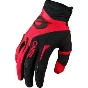 ONEAL ELEMENT ���b�h/�u���b�N ���g�N���X �O���[�u ONE031311 ��l�T�C�Y XL ONEAL ELEMENT Red/Black Motocross Gloves ONE031311 ADULT Size X-Large