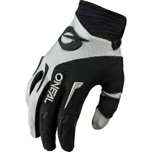 ONEAL ELEMENT O[/ubN gNX O[u ONE031209 lTCY M ONEAL ELEMENT Grey/Black Motocross Gloves ONE031209 ADULT Size Medium