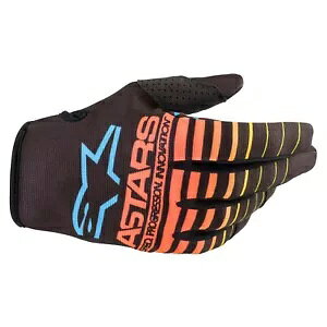 ALPINESTARS 2022 [_[ gNX O[u Blk/Flu/Coral AS3561822153458 Sz Medium ALPINESTARS 2022 Radar Motocross Gloves Blk/Flu/Coral AS3561822153458 Sz Medium