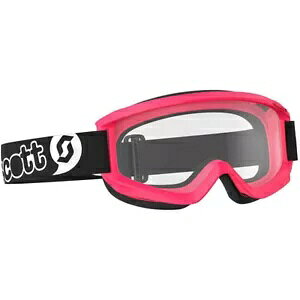 SCOTT AGENT [X LbY S[O sN NAY 272839-0026043 gNX Gf[ SCOTT AGENT Youth Kids Goggles Pink Clear Lens 272839-0026043 Motocross Enduro