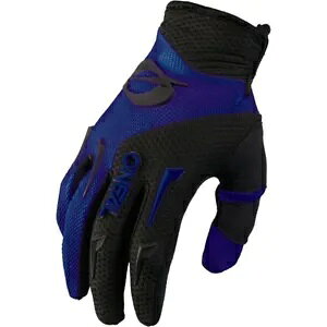 ONEAL ELEMENT u[/ubN gNX O[u ONE031008 ADULT TCY S ONEAL ELEMENT Blue/Black Motocross Gloves ONE031008 ADULT Size Small