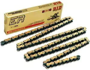 DID 428NZ Racing �o�C�N�h���C�u�`�F�[�� �S�[���h 126�����N �N���b�v���}�X�^�[�����N DID 428NZ RACING Motorbike Drive Chain GOLD 126 links clip style master link �y���s�A���i�z
