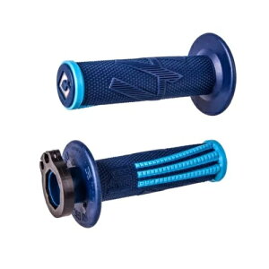 ODI MX V2 EMIG PRO ���b�N�I���O���b�v �l�C�r�[/�u���[ 2T / 4T ���g�N���X MX �G���f���[�� H36EPDU ODI MX V2 EMIG PRO LOCK ON GRIPS Navy/Blue 2T / 4T Motocross MX Enduro H36EPDU �y���s�A���i�z