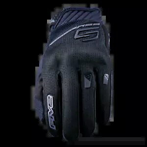 FIVE RS-3 EVO AIRFLOW ubN oCNpO[u GFRS31005 LTCY FIVE RS-3 EVO AIRFLOW Black Motorcycle Gloves GFRS31005 Size Large