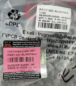 CGtB[h q}}t[V[h RLX00789/A ROYAL ENFIELD Himalayan Muffler Shield RLX00789/A