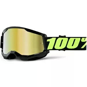 100% p[Zg Strata 2 S[O UPSOL ~[ S[h Y ONE-50028-00012 100% Percent Strata 2 GOGGLE UPSOL Mirror Gold Lens ONE-50028-00012