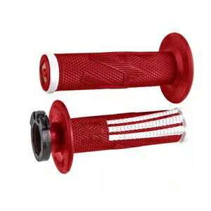 ODI MX V2 EMIG PRO bNIObv bh/zCg 2T/4T gNX MX Gf[ H36EPRW ODI MX V2 EMIG PRO LOCK ON GRIPS Red/White 2T/4T Motocross MX Enduro H36EPRW