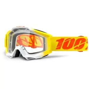 100% Accuri S[O [Xg NA S[O MX gNX ONE-50200-160-02 100% Percent Accuri Goggle Zest Clear Goggles MX Motocross ONE-50200-160-02